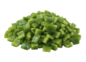 Paprika zelena kockice zamrznuta